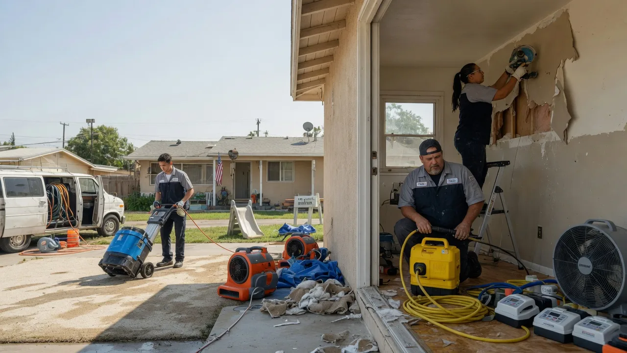 Water Damage Restoration in Blue Springs, MS near me